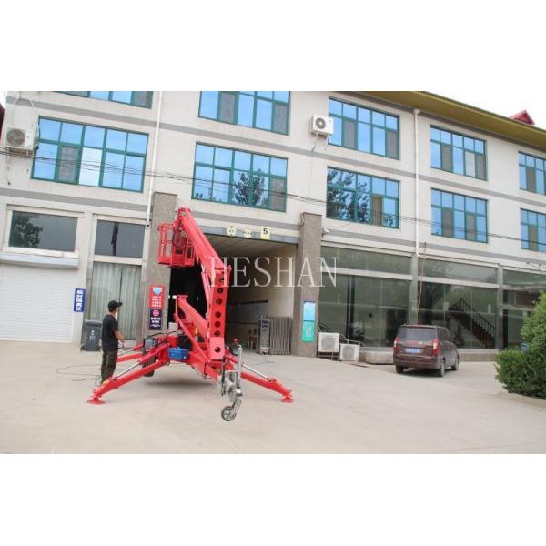 Quality Telescopic Articulated Cherry Picker 16m Electric Towable Access Platform for sale