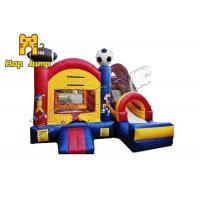 China Amusement Park 15x15 Commercial Bounce House With Ball Pit for sale