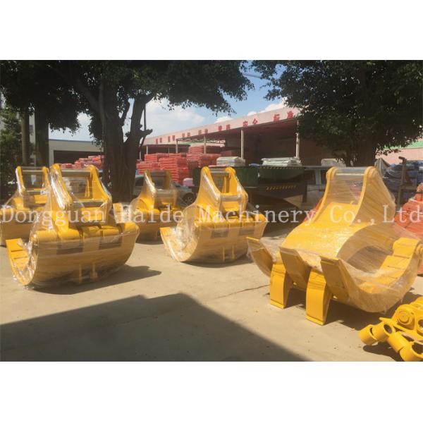 Quality Simple Structure Mechanical Grapple For Komatsu PC450 With Max Open 2500 Mm for sale