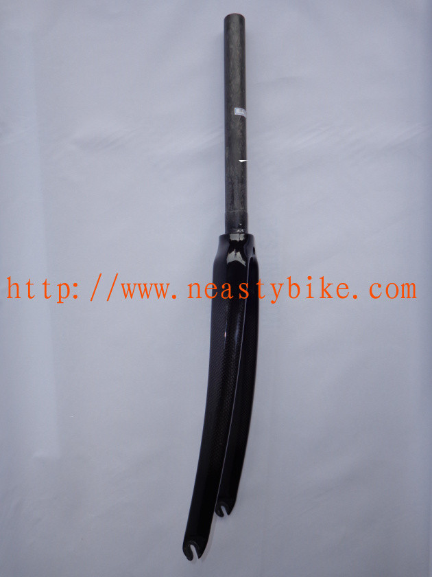 China Neasty-3K Hight Quality Full Carbon Road Bike Fork (Clear Coating) factory