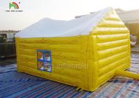 China Customized Size Inflatable Advertising Products Christmas House Snowma Tent factory