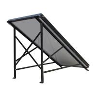 China 2000x1000mm High Performance Engineering Flat Plate Solar Collector With Blue Film factory