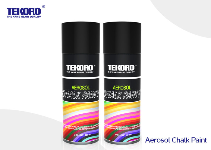 China High Covering Aerosol Chalk Paint , Marking Spray Paint Available In Various Color factory