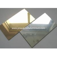 Quality High Performance Aluminum Mirror Sheet With Laminate / Polished / Anodized for sale