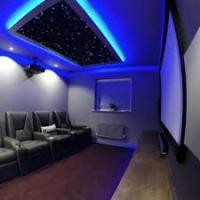 Quality Fiber Optic LED Twinkling Star Lights Ceiling Lights Polyester Fiberboard 9mm Thick for sale