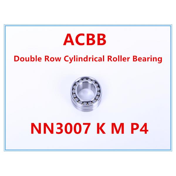 Quality NN3007 K M W33 P4 Double Row Full Complement Cylindrical Roller Bearings for sale