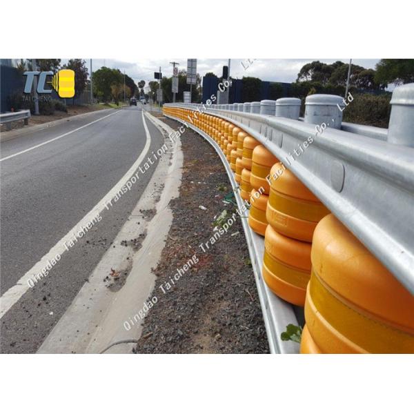 Quality Tunnel Opening Roller Crash Barriers Rustproof 20000 Meters Rotating Guardrail for sale