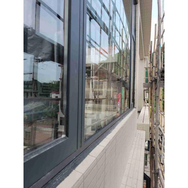 Quality Glass Thickness 4mm-12mm Aluminum Casement Windows Anodized / Powder Coated / for sale