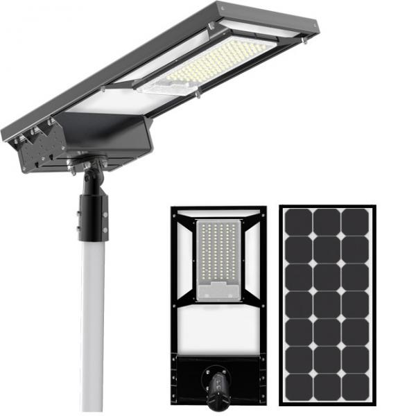 Quality Outdoor Solar Street Lamp , Solar Light 60w Ip65 With LiFePO4 Battery for sale