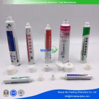 China Printed Aluminum Plastic Laminated Tubes for  ointment / Medicine Cream,eye cream factory