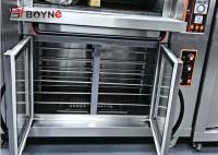 China Two Deck Four Trays Gas Oven With Proofer Baking And Fermentation Conjoined Gas Oven factory