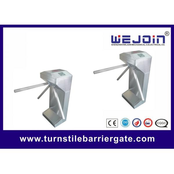 Quality Die Casting Vertical Tripod Turnstile 50W Automatic Rotating Arm Brush dc for sale