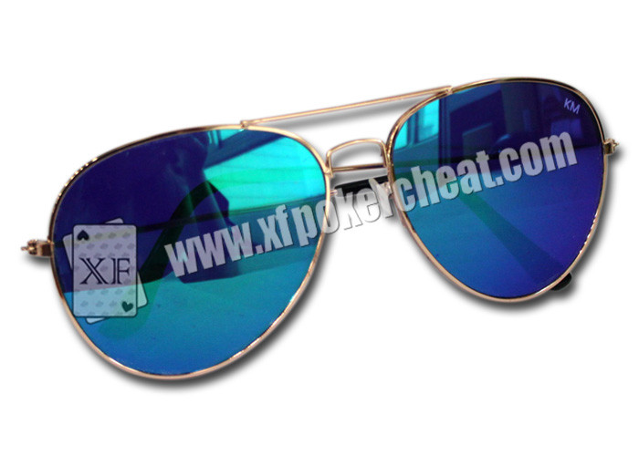 China Vintage And Fashionable Invisible Sunglasses For Marked Playing Cards factory