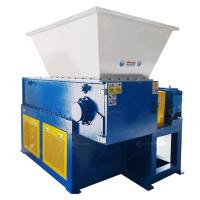 China ZYDZS-800 Plastic Block Recycling Machine Cable Wire Shredder Single Shaft Shredder factory
