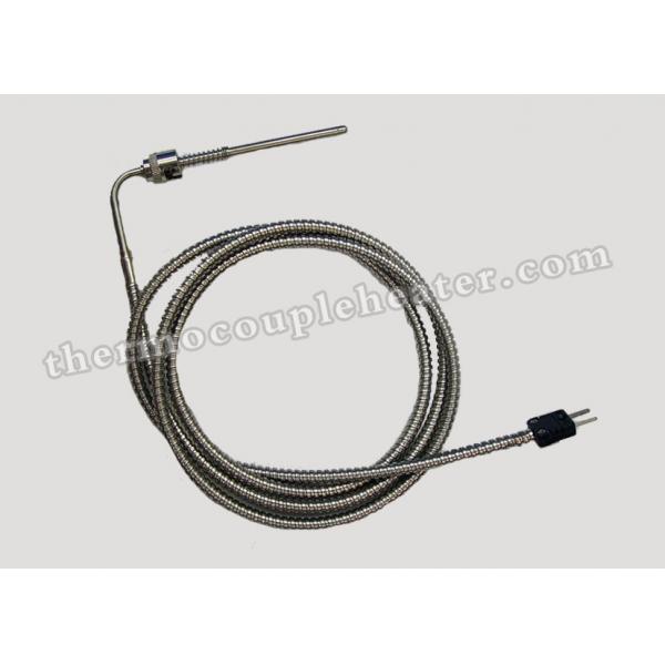 Quality Type J K Fixed Bayonet Thermocouple For Plastic / Packaging Industry for sale