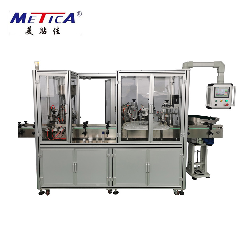 China 1500-4000BPH Monoblock Filling And Capping Machine 500kg For 50ml Cream factory