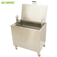 China Large Stainless Steel  Oven Cleaning Dip Tank Heated Soak Tank 230L For Hood Filters factory
