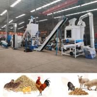 China 1.5-2 T/H Ring Die Poultry Feed Mill Machine SGS Chicken Feed Maker Machine factory