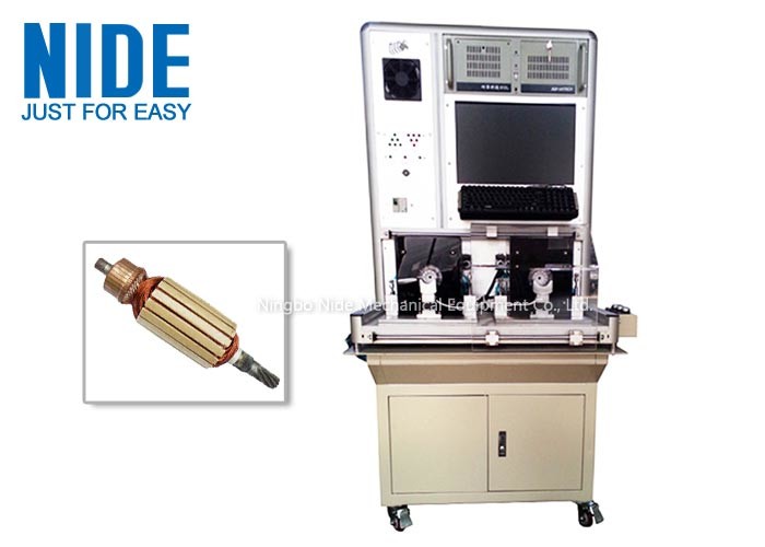 China Automatic Vacuum Cleaner Motor Test Equipment / Armature Testing Machine factory