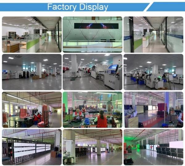 Indoor Glass 1000MMx500MM P3.91 Transparent LED Wall 4