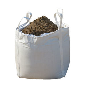 Quality 5:1 6:1 Open Top Bulk Bags Fibc Cement Jumbo Bag With 2 belts for sale