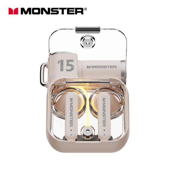 Quality XKT15 Monster TWS Earbuds ANC ENC 4.5 Hours Music Playtime With Neon Lights for sale