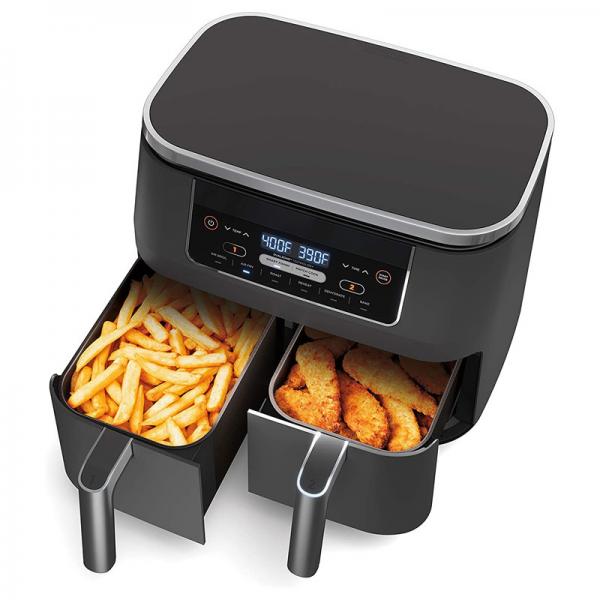Quality Small Kitchen Electric Home 8L Digital Air Fryer 1700W Cooker Stainless Steel for sale