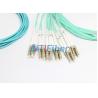 China OM4 MPO UPC Fiber Optic Patch Cord , 4 8 12 24 Core Cable in Multimode factory