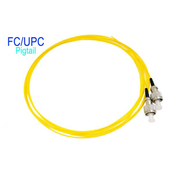 Quality SM FC Fiber Optical Patch Cord Pigtail 0.9mm G657A1 Insertion 0.2 dB Return 55 for sale