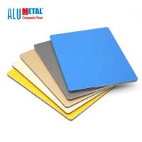 Quality Outdoor PVDF Aluminum Composite Panel Brushed Surface Material Cladding 4mm for sale