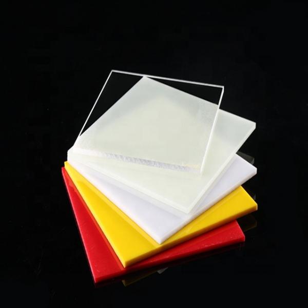 Quality Plain Translucent Colored Acrylic Sheets 4x6feet Weather Resistance for sale