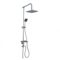 China Round Mixer Bathtub Shower Faucet Sets , Tub And Shower Set Thermostatic Chrome Valve for sale