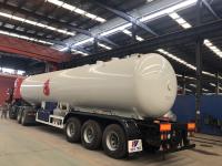 China 60cbm / 59.52cbm LPG Gas Tanker Truck Mobile Transport Semi - Trailer Truck factory