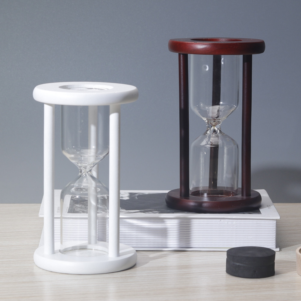 Quality DIY Empty Sand Timer Hourglass Customized Logo Contemporary Design for sale