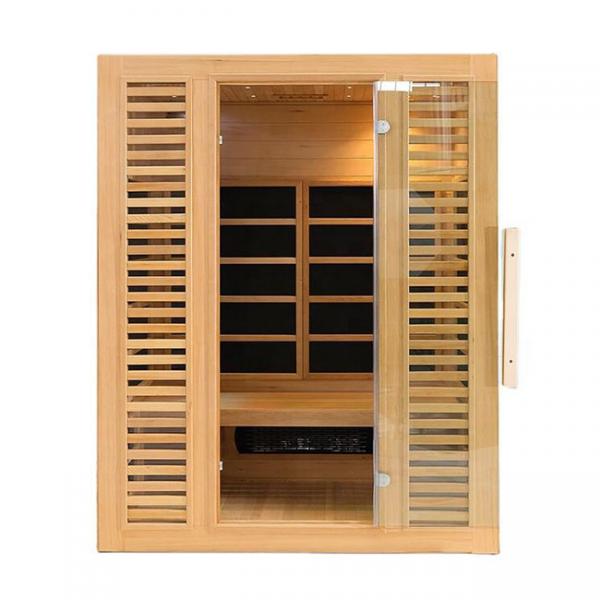 Quality ODM Redwood Home Sauna Room Sauna Infrared Sauna With Chromotherapy for sale