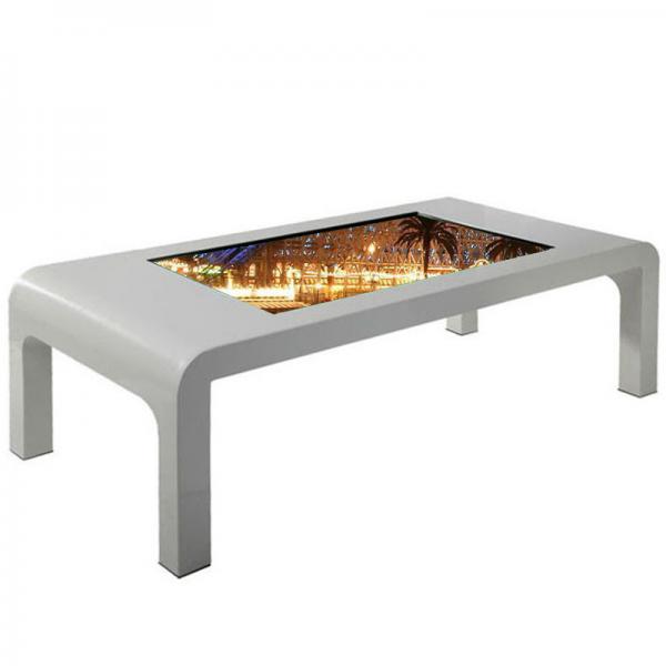 Quality 43 Inch Floor Stand Infrared Multi Touch10 Points Interactive Coffee Table for sale