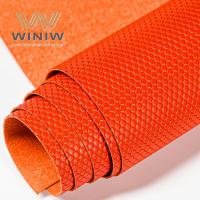 China Micro Faux PU Leather Fashion Fabric Garments Material factory