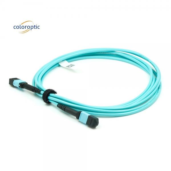Quality Fiber G652D OM3 MPO Patch Cable 1m Length For Business Needs for sale