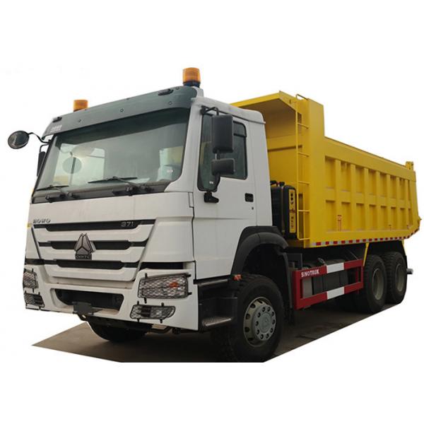 Quality 500L Double Axle Tipper Truck 420hp Howo 380 Dump Air Suspension for sale