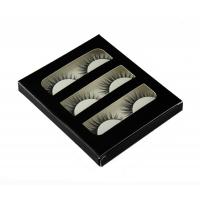 Quality 3 Pairs Synthetic Natural False Lashes Eye Makeup Portable For Travel for sale
