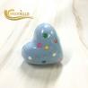 China 80g Blue Creative Pattern Custom Bath Bombs For Travel Relaxation factory