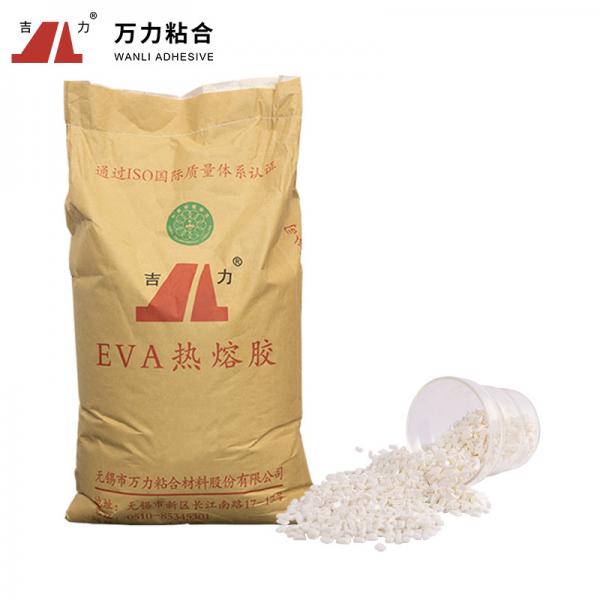 Quality Chip White EVA Hot Melt Adhesives Book Binding Industrial EVA-KG-6D for sale