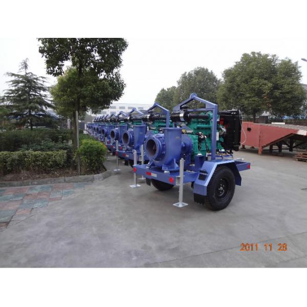 Quality Trailer Diesel Water Pump Set With Cummins Diesel Engines For Agriculture for sale