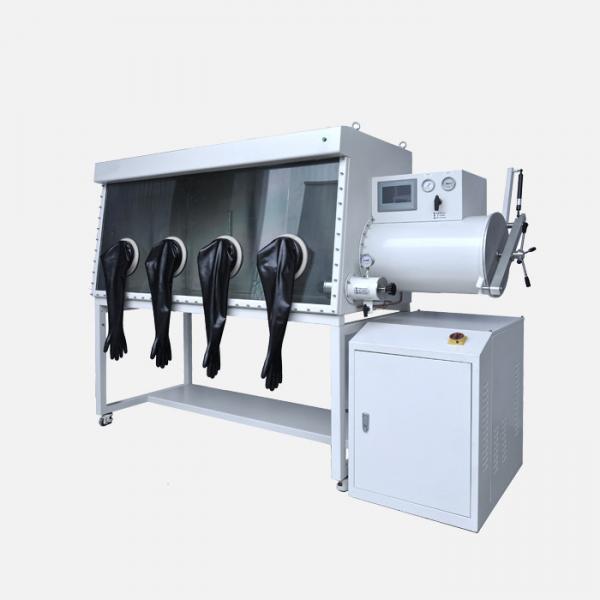 Quality Air Purification System Nitrogen Vacuum Chamber With Gloves 2 Ports for sale