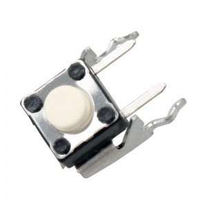 Quality 6*6 Tact Switch With Bracket Side-DIP Tactile Switch for sale