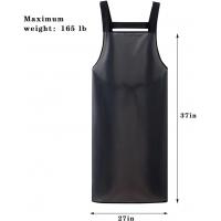 China High Quality Oil-proof Waterproof Butcher TPU Apron With Adjustable Strap Unisex Butcher Apron for Picnics factory
