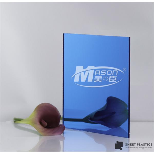 Quality 3mm 1220x1830mm Mirror Acrylic Sheet For Advertising for sale
