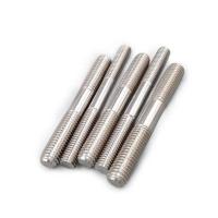 China Blackened Stainless Steel Stud with Washer Grade 4.8 8.8 10.9 Double Head Threaded factory