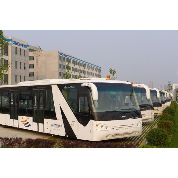 Quality Customized 77 Passenger Alloy Steel Airport Passenger Bus Aero Bus for sale