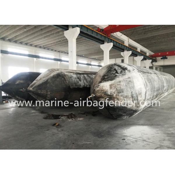 Quality Inflatable Ship and Vessel Roller Rubber Airbags for Shipyards 15m x 15m Size for sale